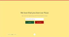 Desktop Screenshot of grstandpizza.com